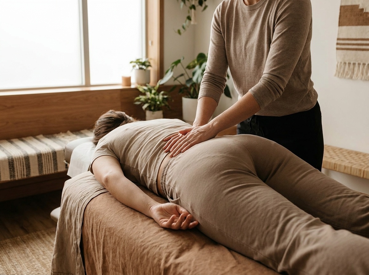 Therapeutische Behandlung im Bereich manuelle Therapie